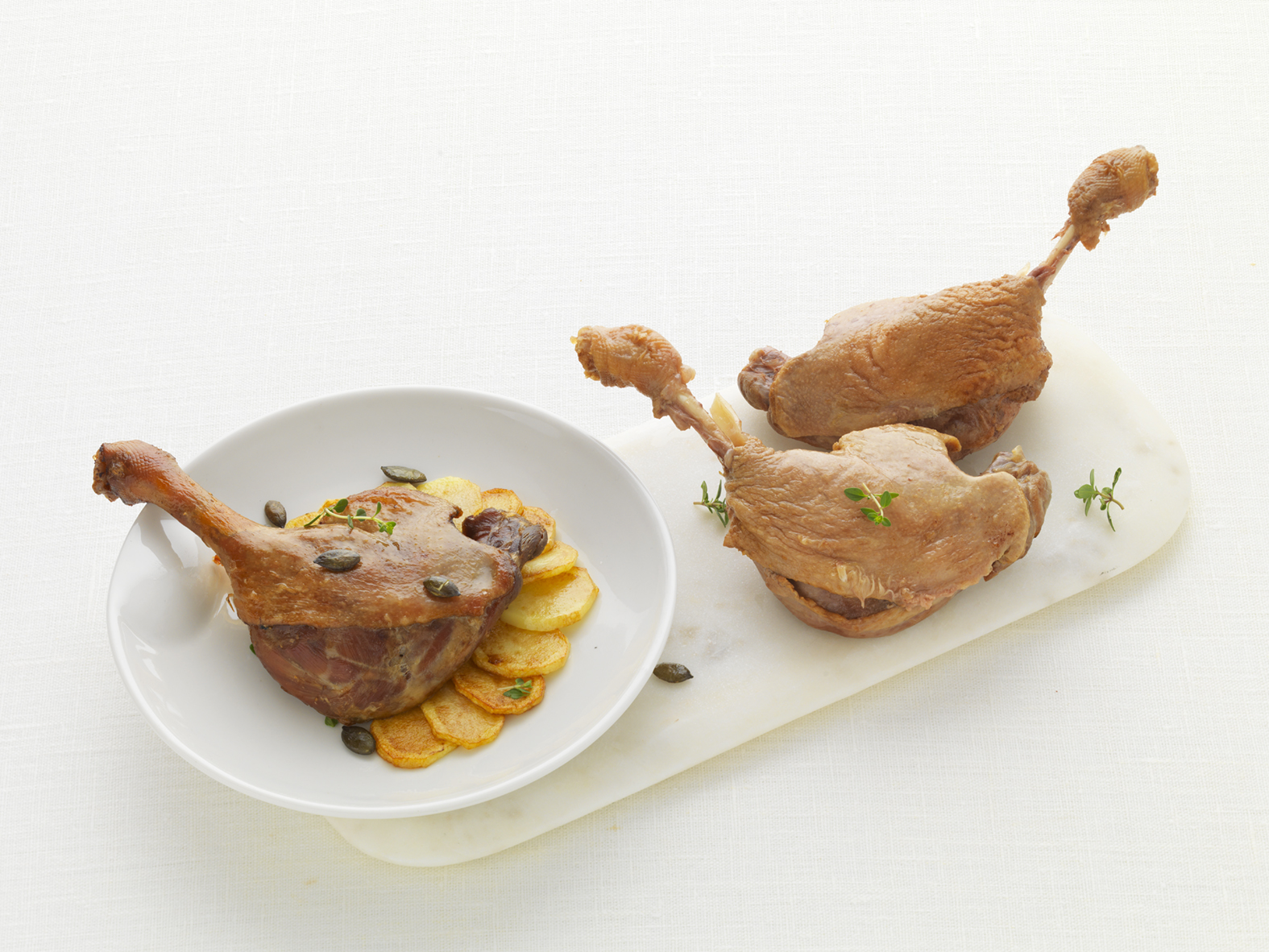 Cuisse de canard confite - Espri Restauration