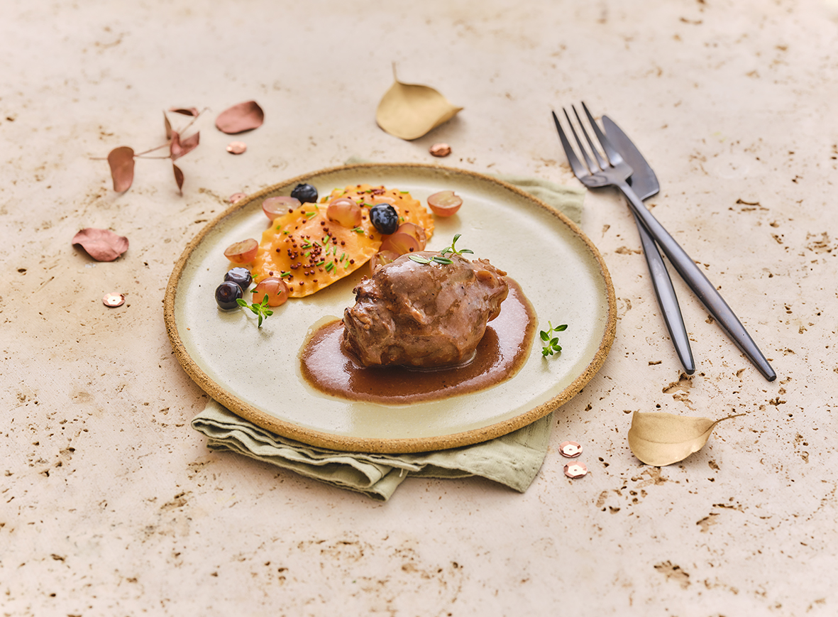 Souris de cerf (sans os) jus poivre cognac Espri Restauration — free download
