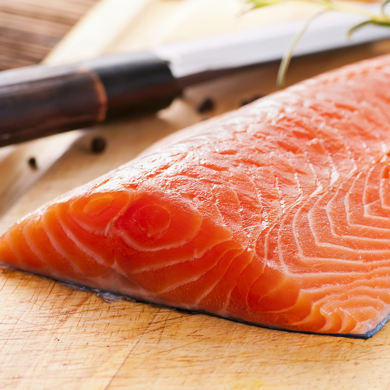 Filet de saumon frais supérieur sans peau - Espri Restauration